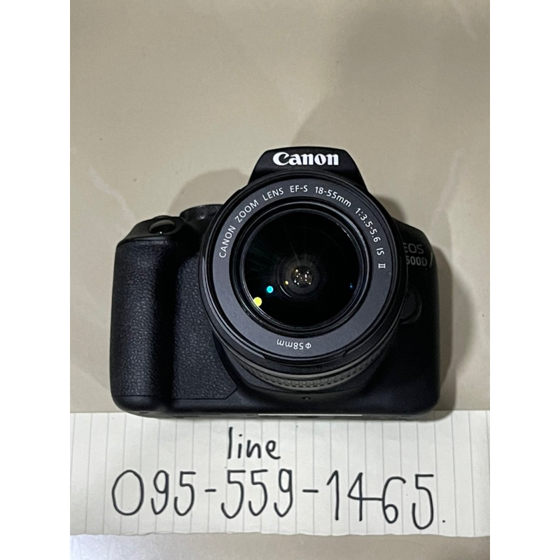 กล้อง-canon-1500d-ติดเลนส์-18-55-is-ii-ชัตเตอร์-1-หมื่นมี-wifi