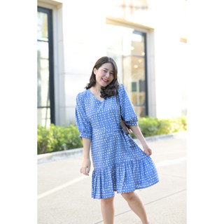 Bubble Blue Dress🌥️🌥️