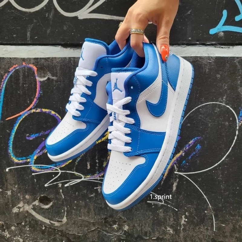 Nike Air Jordan 1 Low “Marina Blue” (แท้100%) | Shopee Thailand