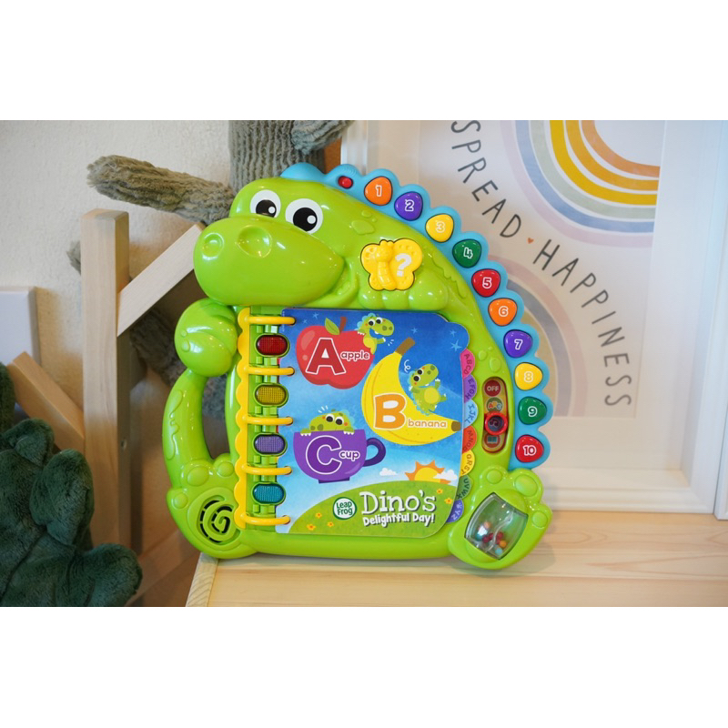 Leap Frog หนังสือส่งเสริมการอ่าน Dino Delightful Day Book | Shopee Thailand