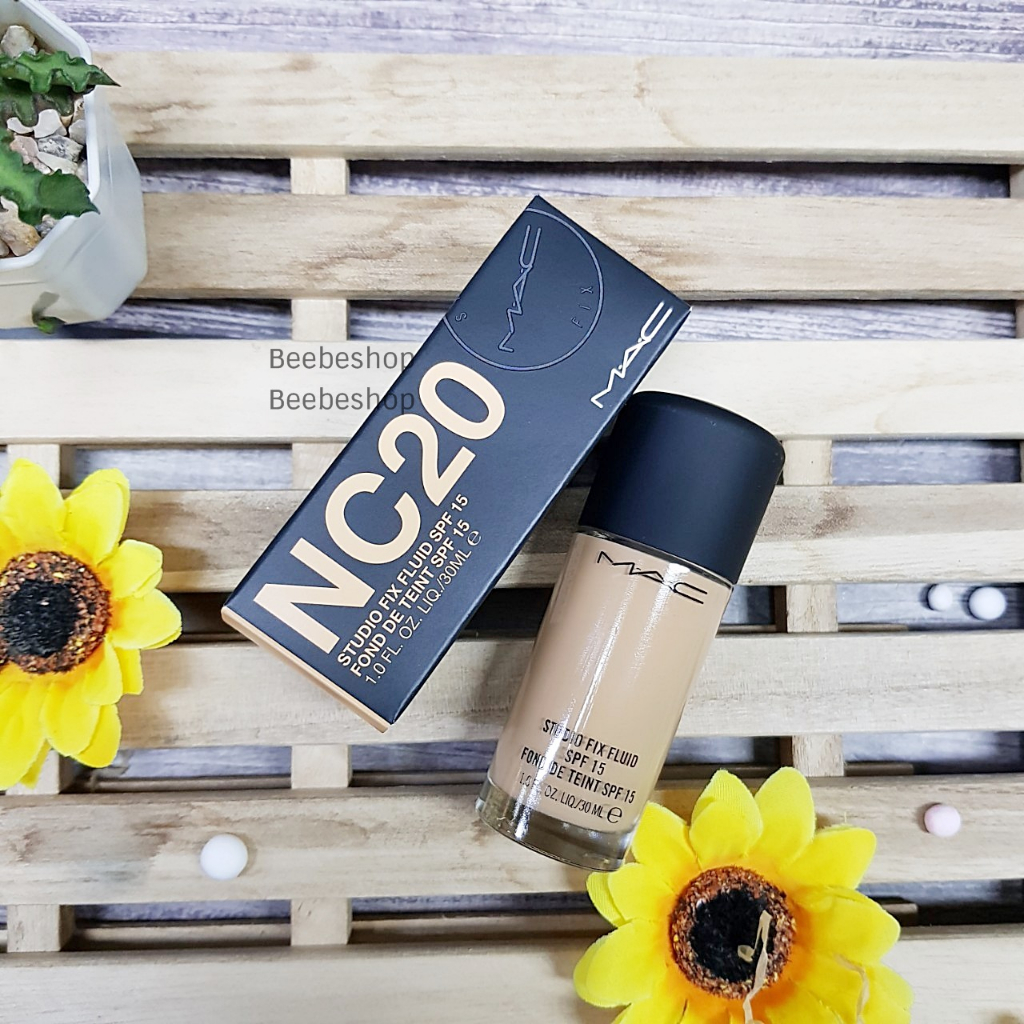 รองพื้นคุมมัน-mac-studio-fix-fluid-spf15-30ml-มี5สีให้เลือกจ้า-nc15-nc20-nc25-nc30-nc35