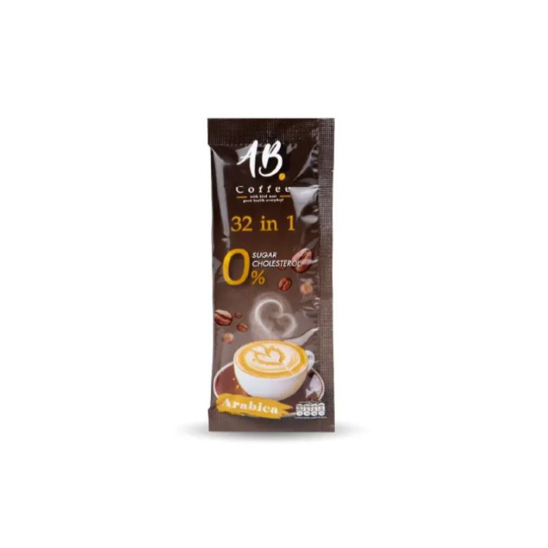 Abcoffee เอบีคอฟฟี่32IN1กาแฟสุขภาพผสมรังนกและคอลลาเจน | Shopee Thailand
