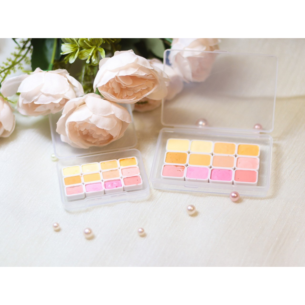 พร้อมส่ง-watercolor-skin-tone-เซตสีน้ำโทนสีผิวแบ่งแพน-12-สี