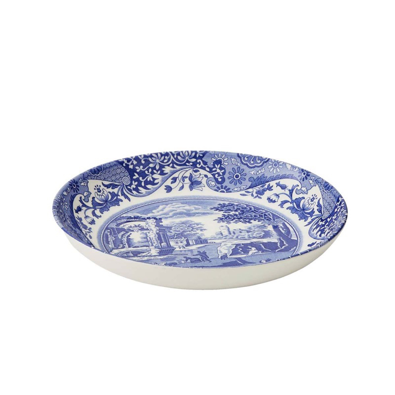 Spode Blue Italian Pasta Bowl 9 นิ้ว Shopee Thailand