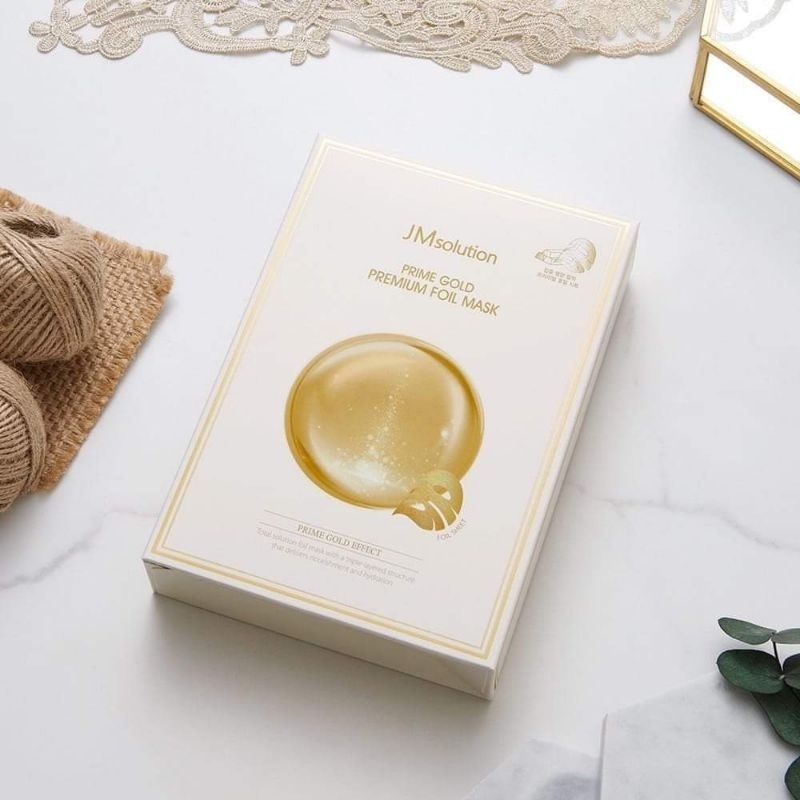 แท้-พร้อมส่ง-jm-solution-mask-24k-gold-35ml-แผ่นมาร์คหน้า-ทองคำ