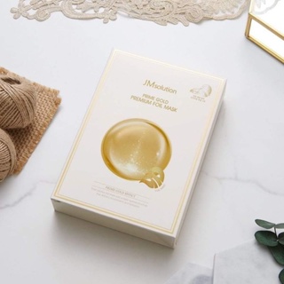 [แท้/พร้อมส่ง] Jm solution Mask 24K gold 35ml แผ่นมาร์คหน้า ทองคำ