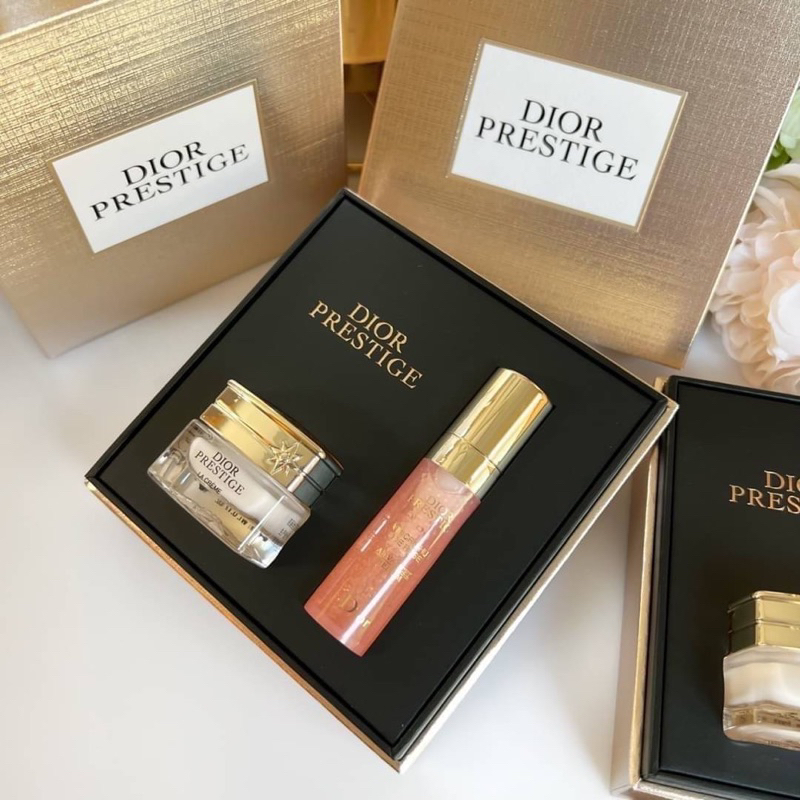 Dior Prestige Travel Set 2 items New Package Shopee Thailand