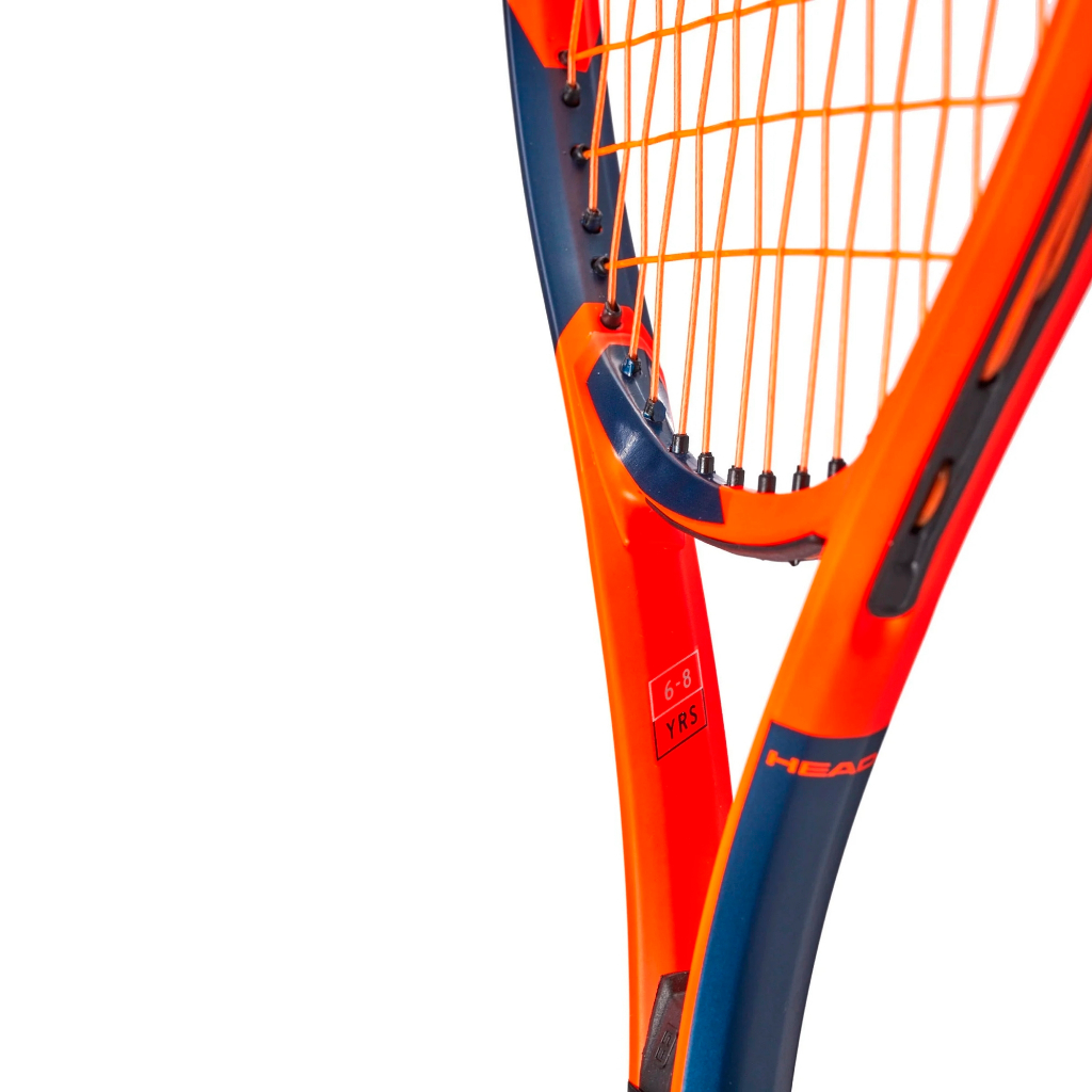 head-ไม้เทนนิสเด็ก-radical-23-junior-tennis-racket-3-3-4-000-orange-navy-234923