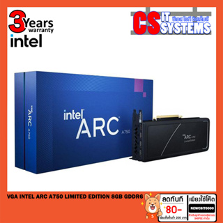 VGA (การ์ดจอ) INTEL ARC A750 LIMITED EDITION 8GB GDDR6