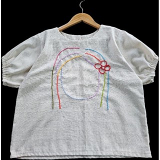 เสื้อปักมือ ปักอาร์ต มินิมอล ไม่ซ้ำใคร