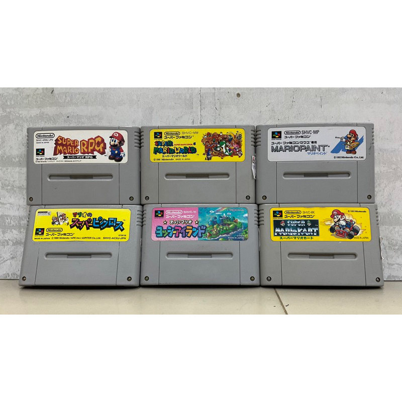 ภาพหน้าปกสินค้าเกม Mario ตลับ SFC (Super Famicom) จากร้าน japan.gameshop.rareitems บน Shopee