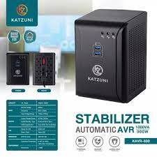 เครื่องควบคุมแรงดันไฟฟ้าอัตโนมัติ 1000 VA 500W KATZUNI รุ่น KAVR-1000