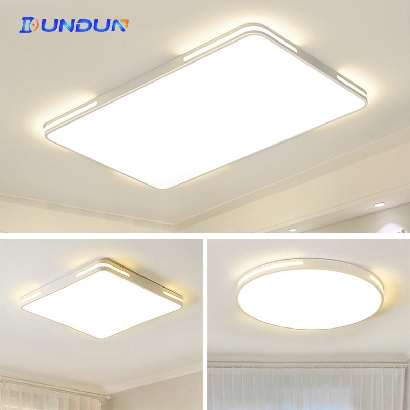 dundunสีขาว-โคมไฟเพดาน-led-ไฟเพดาน-led-โคมไฟเพดาน-3สี-พร้อมรีโมท-โคมไฟเพดานโมเดิร์น-ไฟเพดานห้องนอน-led-ceiling-lamp