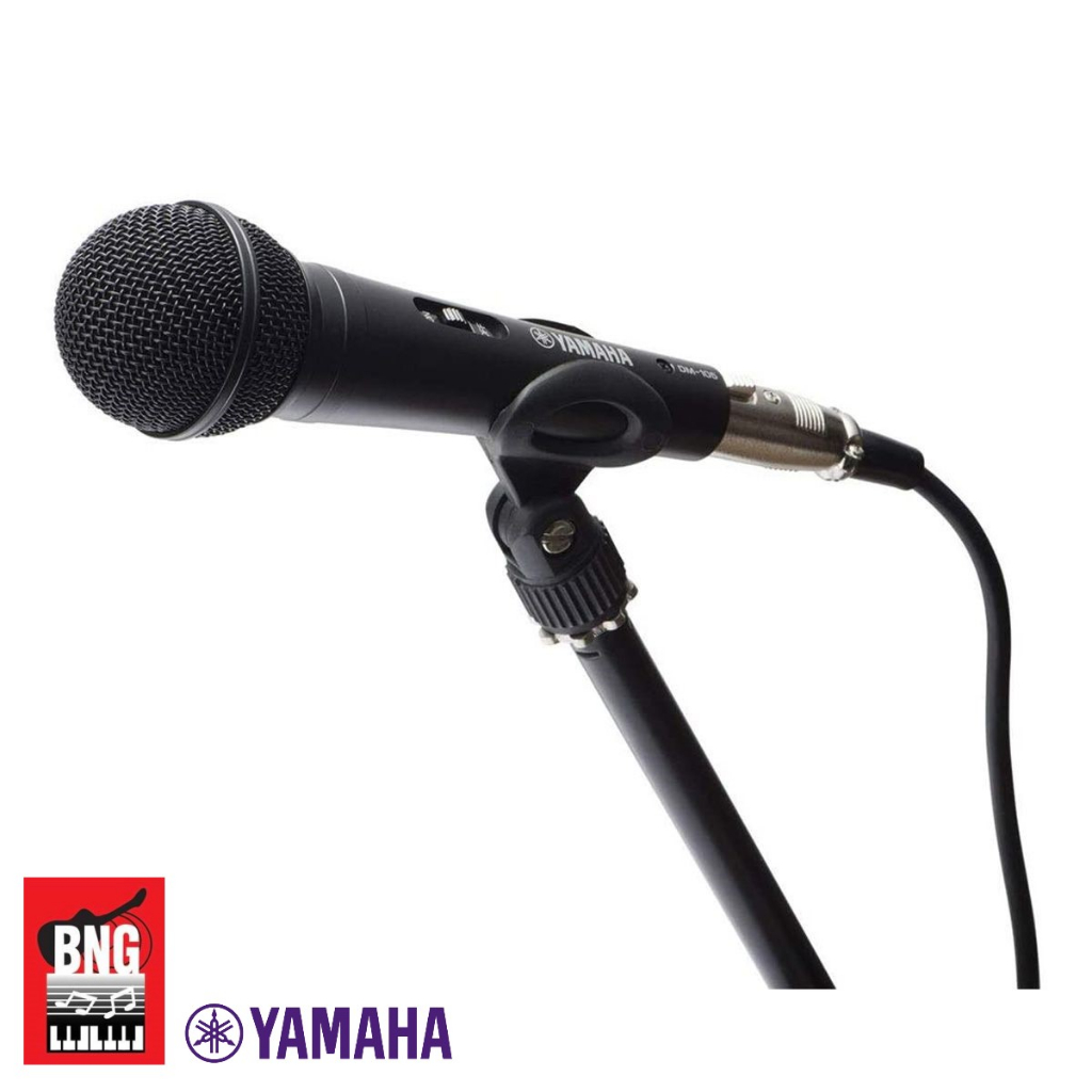 yamaha-dm-105-ไมโครโฟนแบบ-dynamic-พร้อมสายไมค์-ความยาว-5-เมตร-ไมค์อัดเพลง-ร้องเพลง-ระดับคุณภาพ