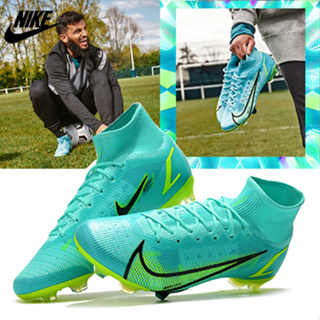 Nike Vapor 14 Elite FG รองเท้าสตั๊ด รุ่น FG Soccer Shoes ชนิดหุ้มข้อ สำหรับฟุตซอล ฟุตบอล