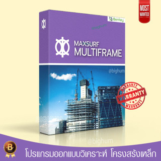 MAXSURF Multiframe Advanced. 23.05 Full Windows software | ออกแบบวิเคราะห์ โครงสร้างเหล็ก