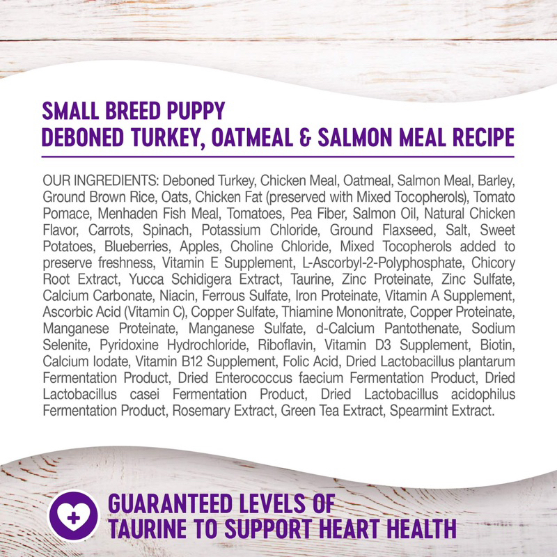 อาหารสุนัข-wellness-complete-health-small-breed-puppy-สำหรับลูกสุนัขพันธุ์เล็ก-ขนาด-1-8-kg