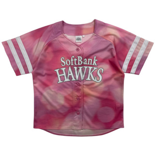 เสื้อเบสบอล SoftbankHawks  Size M-L ผญ