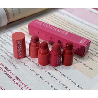 ราคาส่ง ลิปเลโก้ ลิปดินสอ Herorange Crayon Lipstick​ 4 เฉดสี (P64)