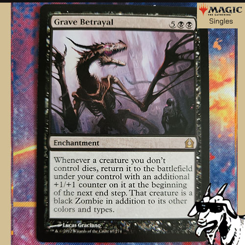 [MTG][Single][RTR] Grave Betrayal ระดับ Rare [ภาษาอังกฤษ] Shopee Thailand