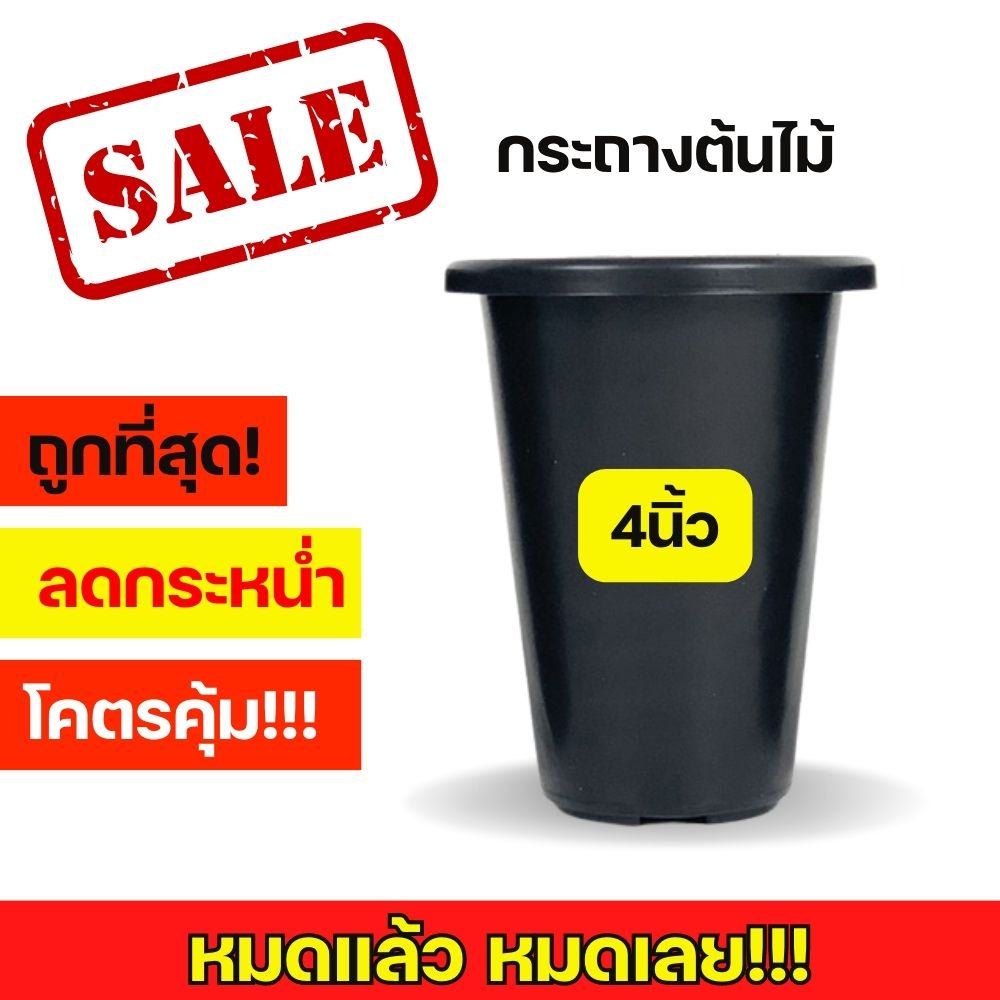 กระถางทรงสูง-4-นิ้ว-กระถางไม้กราฟ-กระถางตอ-กระถางสูง-4-นิ้ว-กระถางเลี้ยงไม้ตอ-กระถางกระบองเพชร-พลาสติก