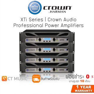 CROWN XTi Series XTi 1002 / XTi 2002 / XTi 4002 / XTi 6002 Crown Audio Professional Power Amplifiers พาวเวอร์แอมป์