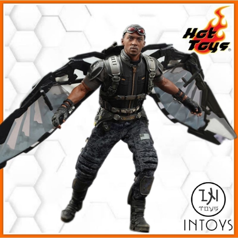 HOT TOYS -​​ FALCON -​ MMS245 : CAPTAIN​ AMERICA​ -​ THE WINTER