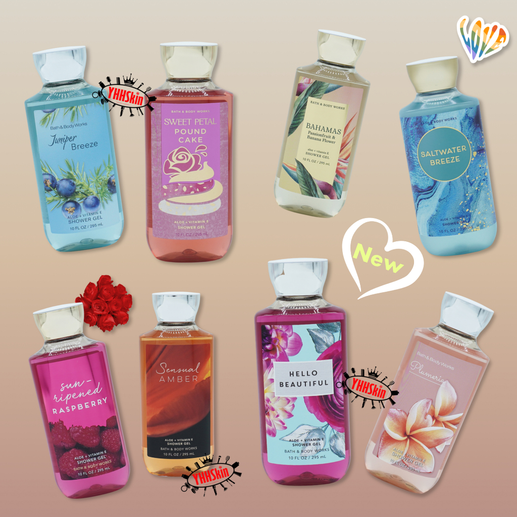 Bath & Body Works Shower Gel มีหลายกลิ่นให้เลือก รับประกันของแท้ 100
