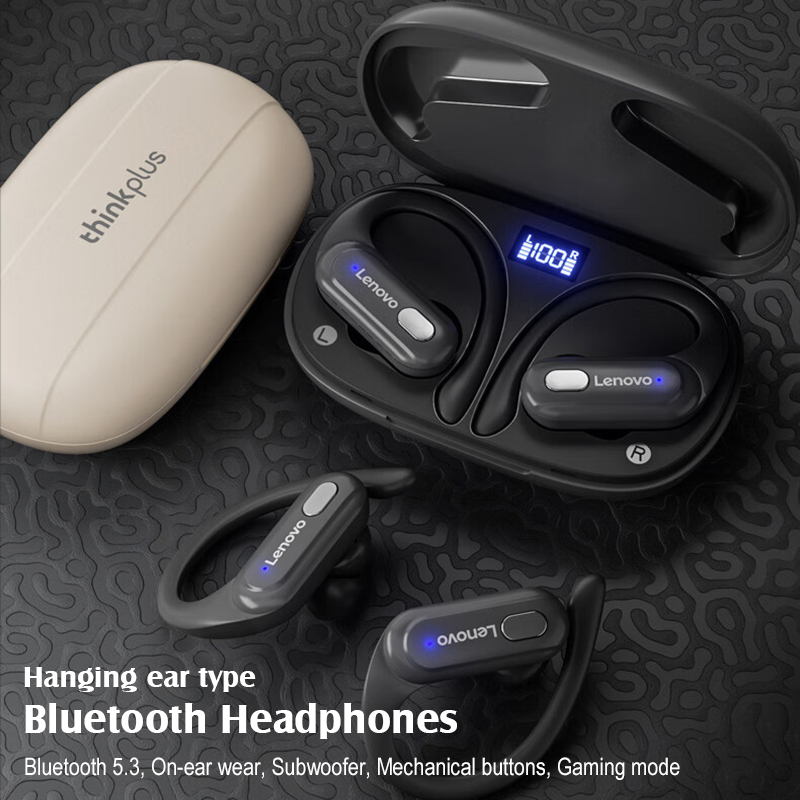 new-lenovo-หูฟัง-true-wireless-xt60-หูฟังบลูทูธ-หูฟังออกกําลังกาย-คุณภาพเสียงไฮไฟ-ใช้กับ-ios-android-หูฟัง-bluetooth-5