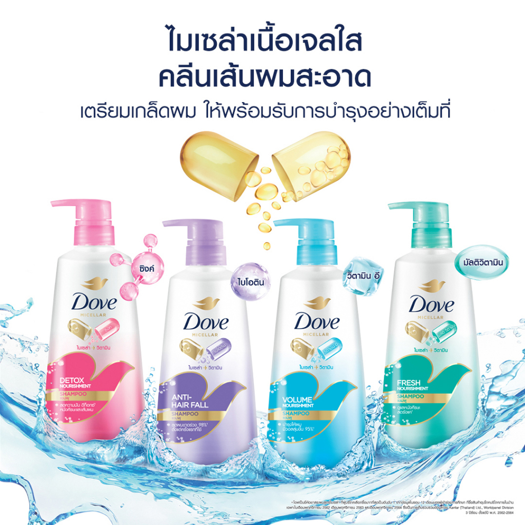 ขวดปั๊ม-โดฟ-แชมพู-ครีมนวดผม-380-450มล-dove-shampoo-conditioner-for-hair-ยาสระผม-ทำความสะอาดเส้นผม