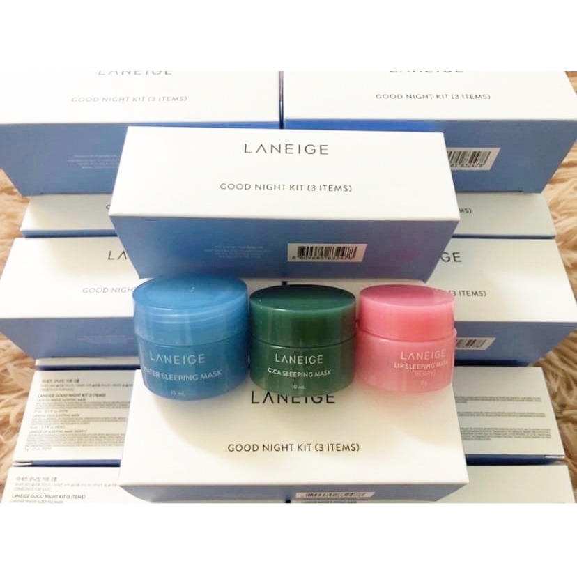 Laneige Good Night Kit 3 items กล่อมผิวให้หลับฝันดี ตื่นมาด้วยความนุ่ม ...