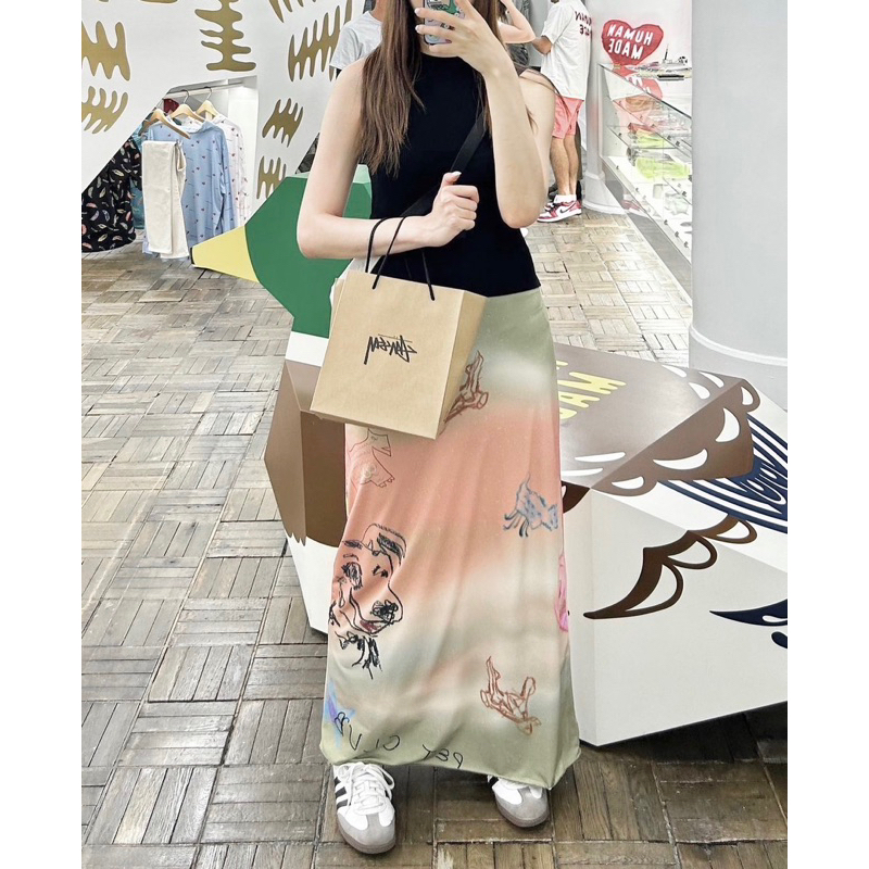 the-open-product-maxi-skirt-ลิซ่า