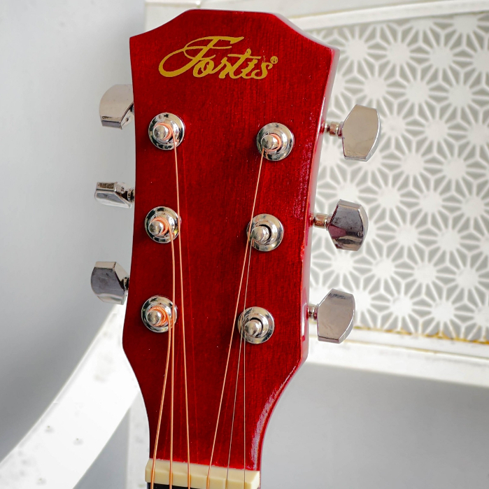 พร้อมส่ง-fortis-กีตาร์โปร่ง-38-นิ้ว-fg-280c-acoustic-guitar-กีต้าร์โปร่ง-แถมฟรี-ปิ๊ก-2-อัน-ใบคอร์ด-ประแจ