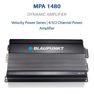 BLAUPUNKT MPA 1480 Velocity Power Series | 4/3/2 Channel Power Amplifier