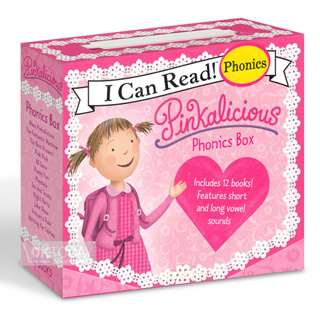 DKTODAY หนังสือ  I CAN READ PINKALICIOUS PHONICS BOX SET 12-Book
