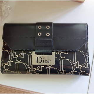 กระเป๋าสตางค์ใบยาว ลาย Dior