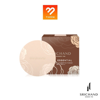 Srichand Skin Essential Fine Smooth Foundation Powder SPF15 PA+++ 4.5 / 9 g.  แป้งพัฟผสมรองพื้น ปิดริ้วรอย คุมมัน