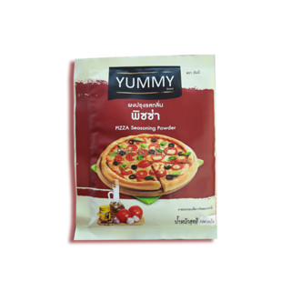 Yummy ผงปรุงรสรสพิซซ่า ผงเขย่าปรุงรส ผงเขย่า ตรา ยัมมี่ PIZZA Seasoning Powder ขนาด 100 กรัม