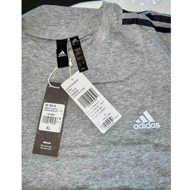 adidas-size-s-อก-40-42-ha9930-เสื้อยืดเสื้อยืดคอกลม-3s-tee-ราคาป้าย-800-บาท-สินค้าเป็นของแท้-100-ป้ายช็อปไทย