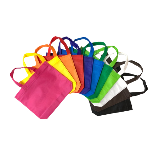 ภาพสินค้าถุงผ้าสปันบอนด์ กระเป๋าสปัน ลดโลกร้อน แบบหูหิ้ว 3 ขนาด Q แนวนอน ขยายก้น 11 สี จากร้าน evt.bag บน Shopee ภาพที่ 8
