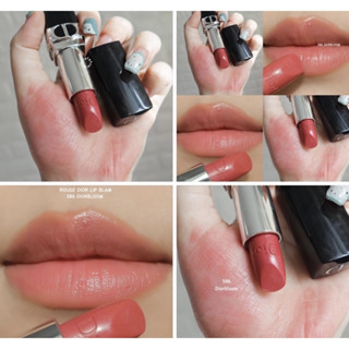 Beauty-Siam แท้ทั้งร้าน !! แบ่งขายลิปสติก DIOR LIPSTICK สี 586 DIORBLOOM ขนาด 0.5 กรัม พร้อมแปรงทาลิป