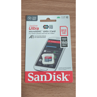 Sandisk Micro SD card 512 GB ของแท้ ของใหม่ ใช้งานบน Nintendo Switch ได้