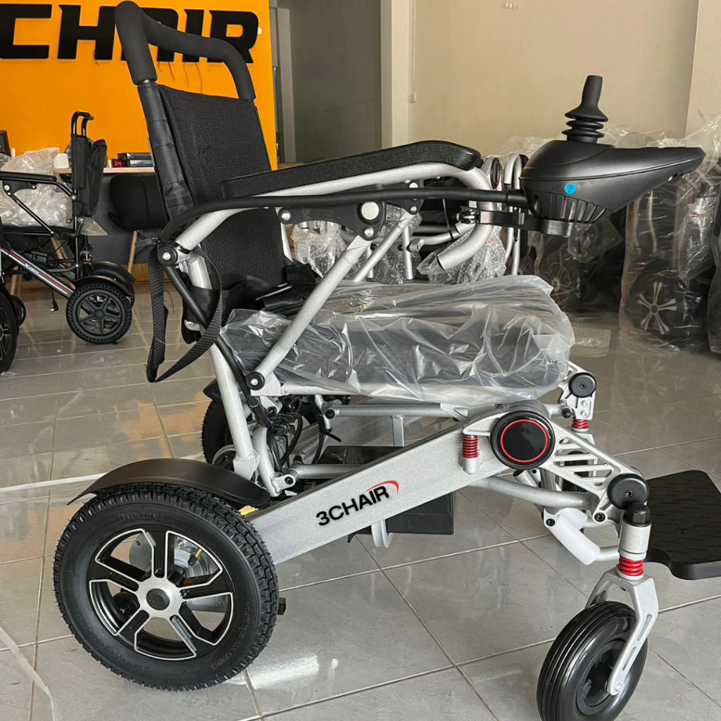 รถเข็นไฟฟ้า-wheelchair-วีลแชร์-electric-wheelchair-ล้อยางตัน-พร้อมส่ง