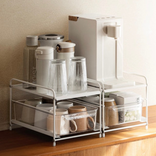 kitchen shelf ชั้นวางของในครัวอเนกประสงค์ ชั้นวางของแบบมีลิ้นชัก