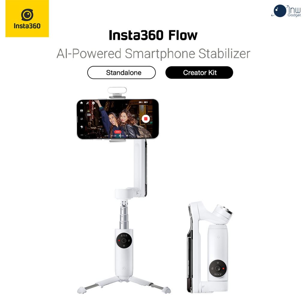 Insta360 Flow : AI-Powered Smartphone Stabilizer - Creator Kit ศูนย์ไทย ...