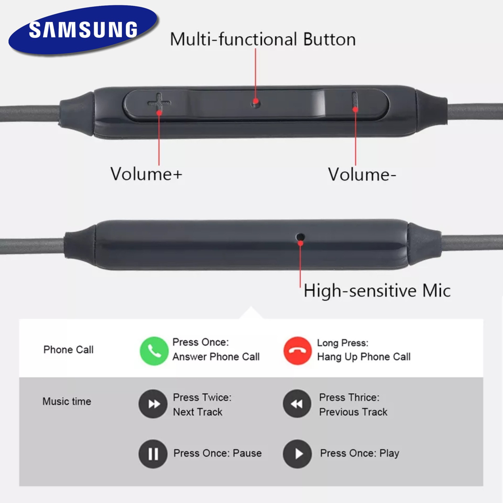 หูฟัง-สมอลทอล์ค-samsung-แท้-3-5-mm-aux-in-ear-ซัมซุง-m23-และทุกรุ่น-อินเอียร์-สายผ้าถัก-เสียงดีเบสหนัก-ควบคุมระดับเสียง