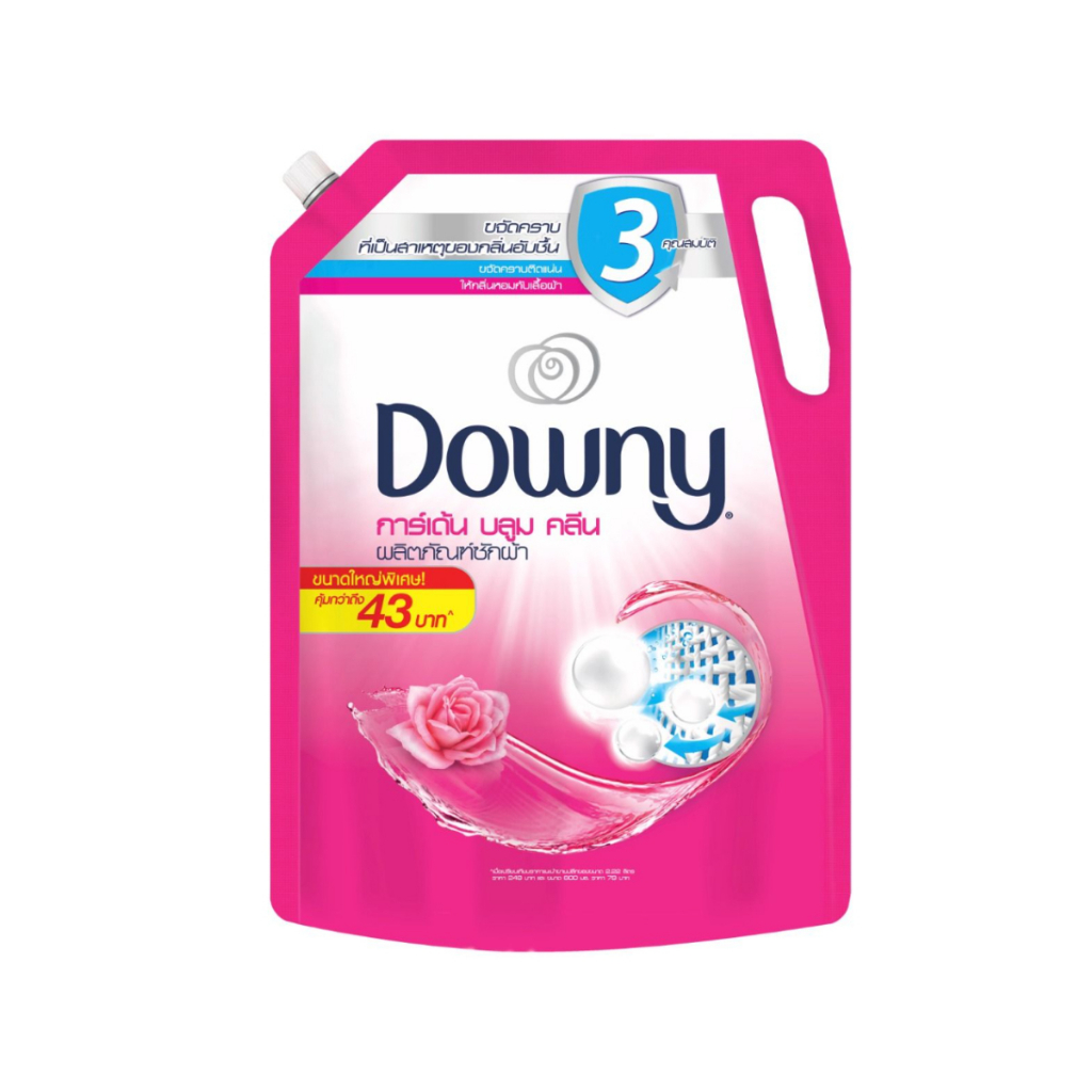 downy-ดาวน์นี่-ผลิตภัณฑ์-ซักผ้า-ชนิดน้ำ-ถุงเติม-2100-มล