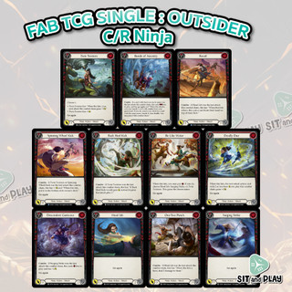 FAB TCG : Ninja ระดับ C / R ชุด OUT แยกใบขาย การ์ดเกม | Shopee Thailand
