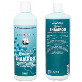 DC_Natural_500ml DERMCARE NATURAL SHAMPOO Mild Hypoallergenic Shampoo 500 มล. (1 unit) แชมพูสุนัข แชมพูแมว แชมพูสัตว์เลี