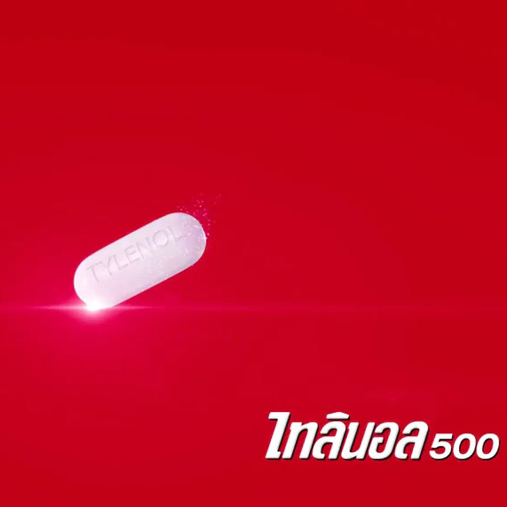 ภาพหน้าปกสินค้าพาราเซตามอล Paracetamol 500 mg. แผง 10 เม็ด ไทลินอล Tylenol / ซาร่า Sara จากร้าน win_healthy บน Shopee